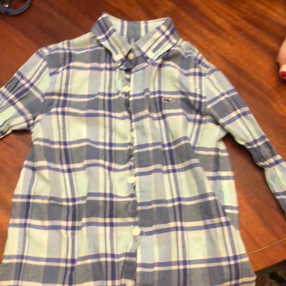 Boys Size 7 Vineyard Vines Whale shirt.
